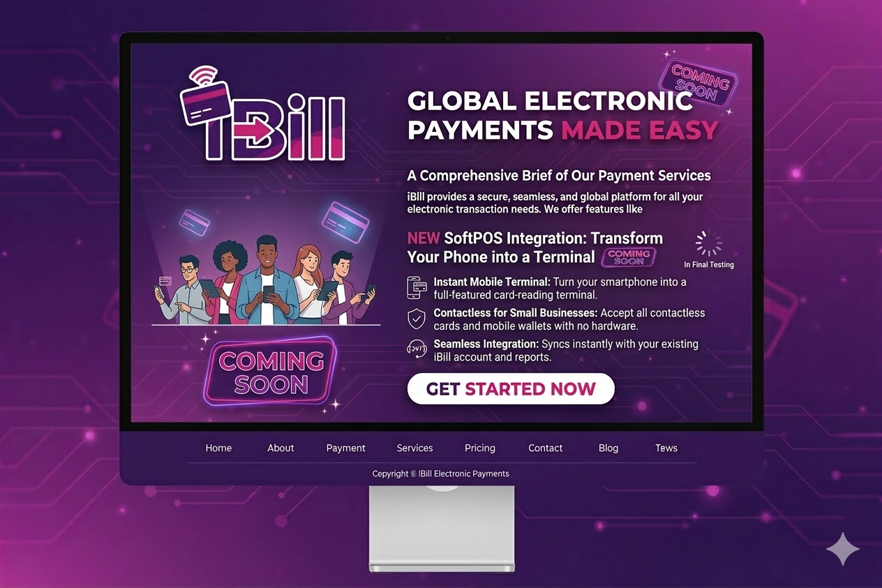 iBill Landing Page